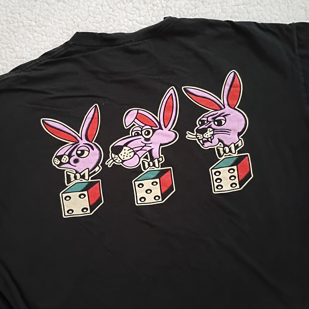 Indestructible MFG Cee-lo Pink Panther Playboy Big & Tall Black Tee - Picture 2 of 5